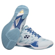 Buty do badmintona Yonex Power Cushion Eclipsion Z3 Wide (stabilność, szerokie) 2024 jasnoniebieskie męskie